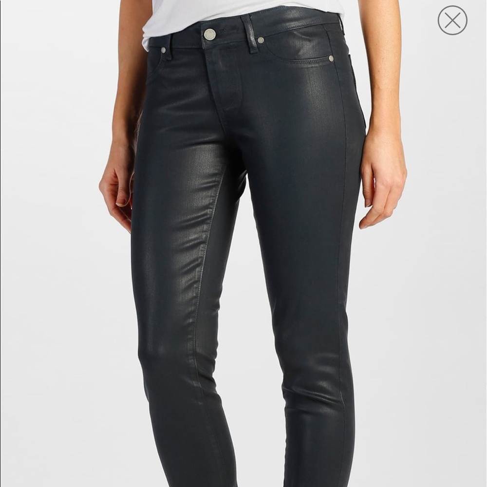 Paige Verdugo Coated ultra skinny jeans 32